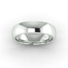 Classic Deluxe Wedding Ring in 9ct White Gold (6mm)