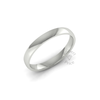 Classic Standard Wedding Ring in 18ct White Gold (3mm)