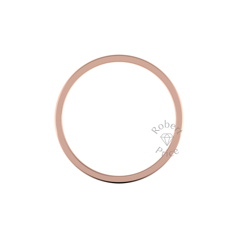 Classic Standard Wedding Ring in 9ct Rose Gold (7mm)
