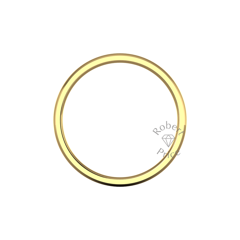 Classic Heavy Wedding Ring in 18ct Yellow Gold (3mm)