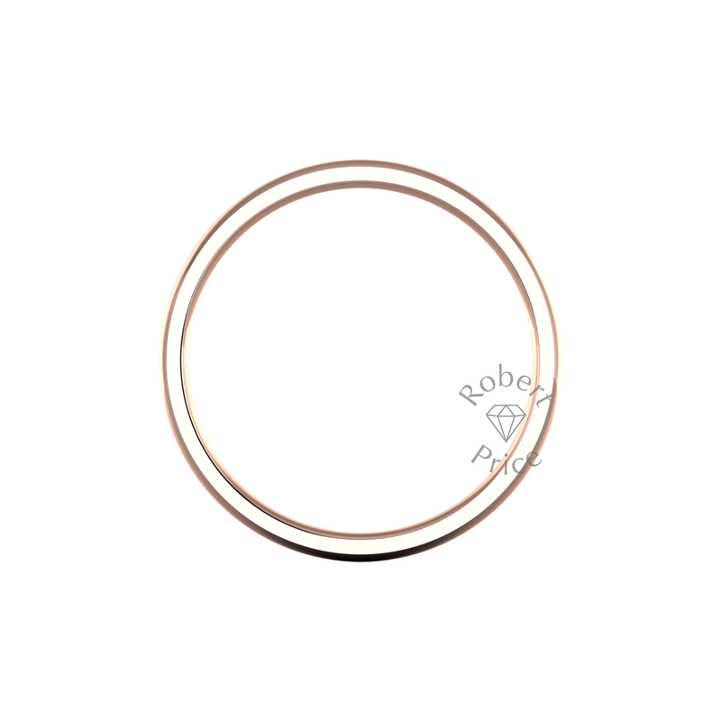 Classic Heavy Wedding Ring in 9ct Rose Gold (5mm)