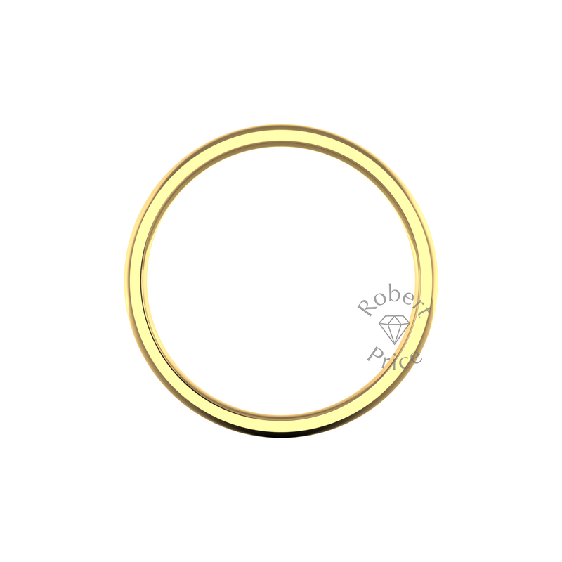 Classic Heavy Wedding Ring in 18ct Yellow Gold (6mm)
