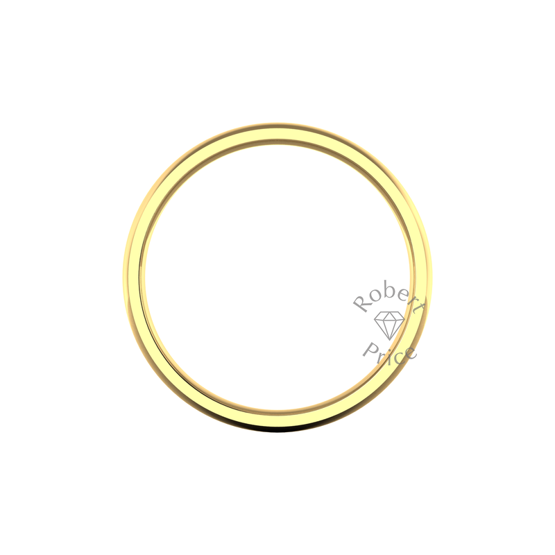 Classic Heavy Wedding Ring in 18ct Yellow Gold (7mm)