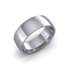 Classic Heavy Wedding Ring in Platinum (8mm)
