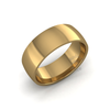 Classic Heavy Wedding Ring in 18ct Yellow Gold (8mm)