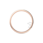 Flat Court Standard Wedding Ring in 18ct Rose Gold (5mm)