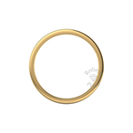 Flat Court Standard Wedding Ring in 18ct Yellow Gold (6mm)