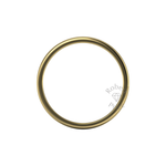 Soft Court Standard Wedding Ring in 9ct Yellow Gold (3mm)