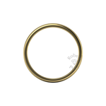Soft Court Standard Wedding Ring in 9ct Yellow Gold (4mm)