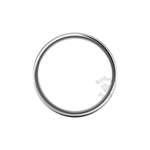 Soft Court Standard Wedding Ring in 9ct White Gold (6mm)
