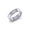 Millgrain Wedding Ring in Platinum (5mm)