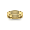 Millgrain Wedding Ring in 9ct Yellow Gold (5mm)