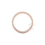 Millgrain Wedding Ring in 18ct Rose Gold (5mm)