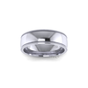 Millgrain Wedding Ring in Platinum (6mm)