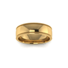 Millgrain Wedding Ring in 18ct Yellow Gold (6mm)