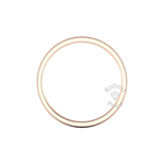 Millgrain Wedding Ring in 18ct Rose Gold (8mm)