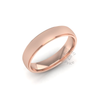 Two Tone Wedding Ring in 18ct Rose Gold (5mm)
