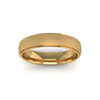 Two Tone Wedding Ring in 18ct Yellow Gold (5mm)