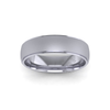 Two Tone Wedding Ring in Platinum (6mm)