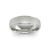 Two Tone Wedding Ring in 18ct White Gold (6mm)