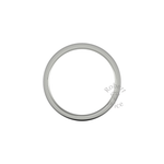 Two Tone Wedding Ring in 18ct White Gold (8mm)