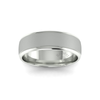 Two Tone Grooved Wedding Ring in 9ct White Gold (7mm)