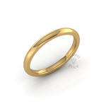 Classic Deluxe Wedding Ring in 18ct Yellow Gold (2mm)