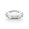 Classic Deluxe Wedding Ring in 18ct White Gold (2mm)