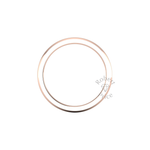 Classic Deluxe Wedding Ring in 18ct Rose Gold (2mm)