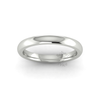Classic Deluxe Wedding Ring in 18ct White Gold (2.5mm)