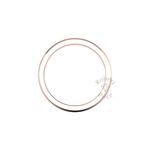 Classic Deluxe Wedding Ring in 9ct Rose Gold (3mm)