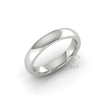 Classic Deluxe Wedding Ring in 18ct White Gold (3.5mm)