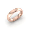 Classic Deluxe Wedding Ring in 18ct Rose Gold (4mm)