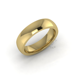 Classic Deluxe Wedding Ring in 9ct Yellow Gold (5mm)