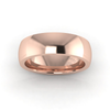 Classic Deluxe Wedding Ring in 18ct Rose Gold (6mm)