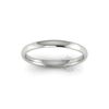Classic Standard Wedding Ring in 18ct White Gold (2mm)