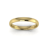 Classic Standard Wedding Ring in 9ct Yellow Gold (2.5mm)