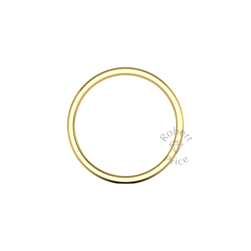Classic Standard Wedding Ring in 18ct Yellow Gold (2.5mm)