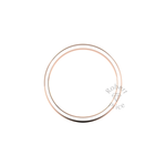 Classic Standard Wedding Ring in 18ct Rose Gold (3.5mm)