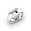Classic Standard Wedding Ring in 9ct White Gold (6mm)
