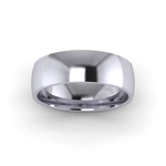 Classic Standard Wedding Ring in Platinum (6mm)