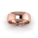 Classic Standard Wedding Ring in 9ct Rose Gold (6mm)
