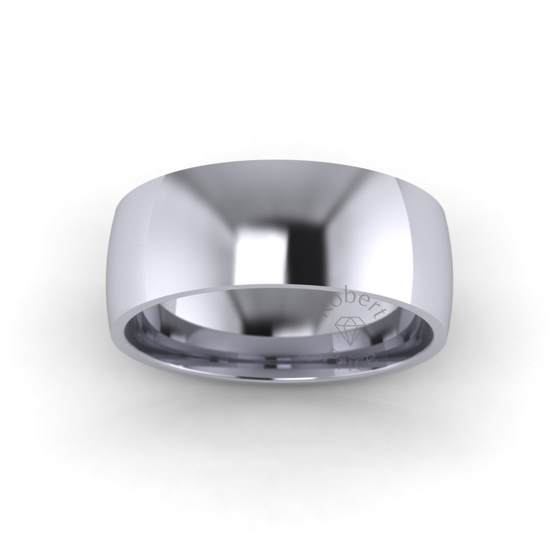 Classic Standard Wedding Ring in Platinum (7mm)
