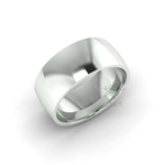 Classic Standard Wedding Ring in 9ct White Gold (8mm)
