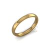 Classic Heavy Wedding Ring in 18ct Yellow Gold (2mm)
