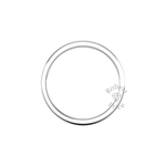 Classic Heavy Wedding Ring in 9ct White Gold (3mm)