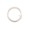 Classic Heavy Wedding Ring in 18ct Rose Gold (3.5mm)