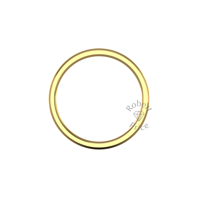 Classic Heavy Wedding Ring in 18ct Yellow Gold (3.5mm)