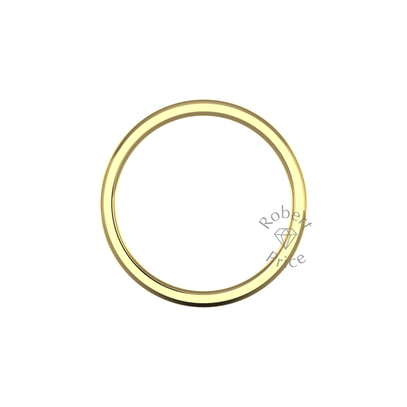 Classic Heavy Wedding Ring in 9ct Yellow Gold (3.5mm)