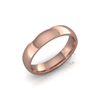Classic Heavy Wedding Ring in 9ct Rose Gold (4mm)